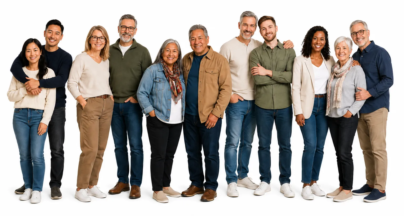Canadians of different ages, relationships and family situations, the range of households TruePath is built to plan for.